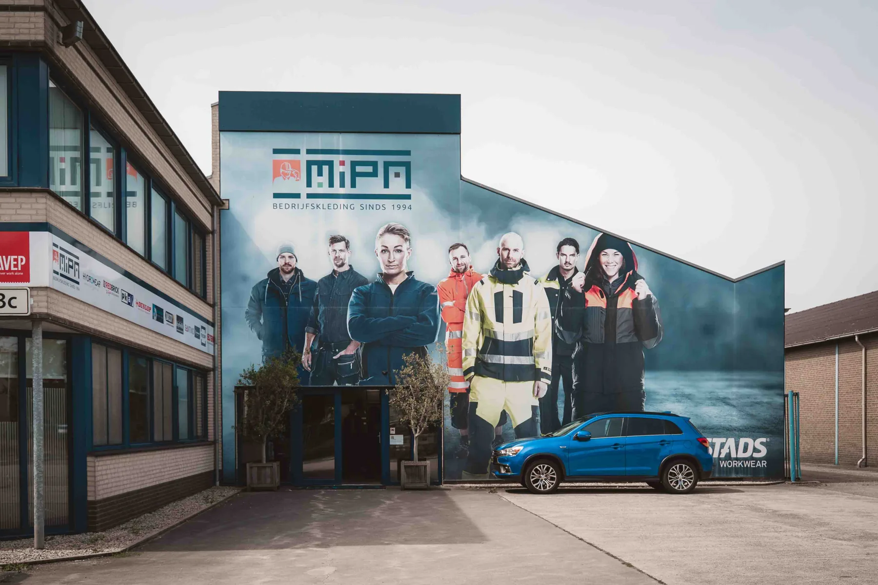 De winkel van MIPA aan de Heistraat in Boxmeer